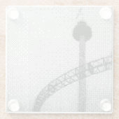 遊園地ガラスのコースター ガラスコースター (裏面)