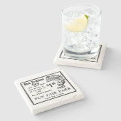 遊園地公園の広告1 ストーンコースター (横)