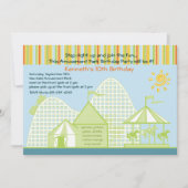 遊園地招待状 招待状 (正面)