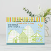 遊園地招待状 招待状 (スタンド正面)