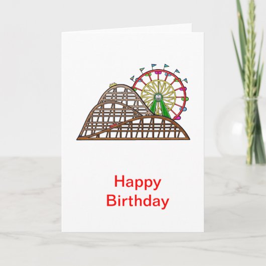 遊園地 カード (正面)