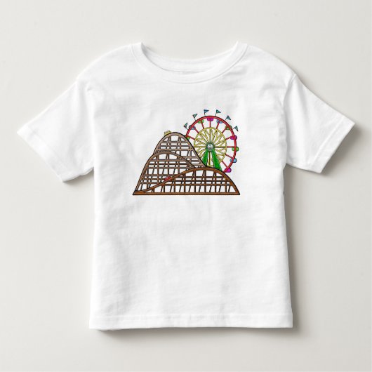 遊園地 トドラーTシャツ (正面)