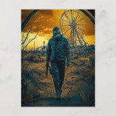 遊園地 ポストカード (正面)