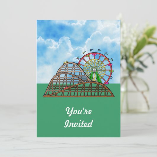 遊園地 招待状 (スタンド正面)
