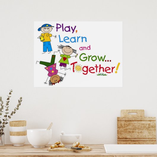 遊学成長…一緒に ポスター (キッチン)