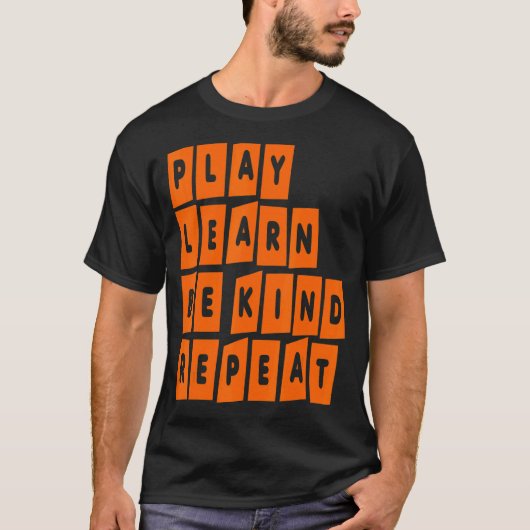 遊学2022年の統一を繰り返し親切に Tシャツ (正面)