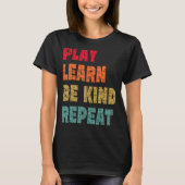 遊学Kind Be Repeat Autism Awareness Unity D Tシャツ (正面)