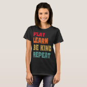 遊学Kind Be Repeat Autism Awareness Unity D Tシャツ (正面フル)
