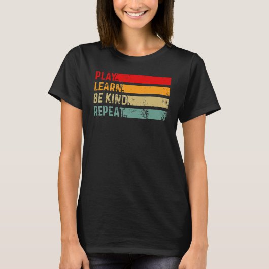 遊学Kind Repeat Unity Dayアンチ Tシャツ (正面)