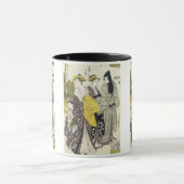 遊山Promenade, Gokyo, 1780s Mug マグカップ (中央)