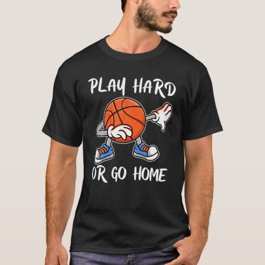 遊懸命または帰郷 |スポーツ趣味 |男性、女性 Tシャツ (正面)