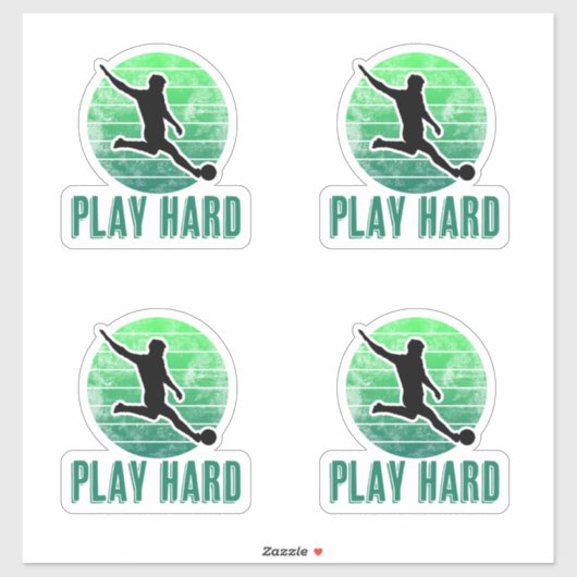 遊懸命サッカー選手 シール (シート)