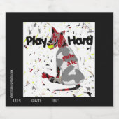 遊懸命名スタイル ビールラベル (シングルラベル)