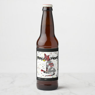 遊懸命名スタイル ビールラベル