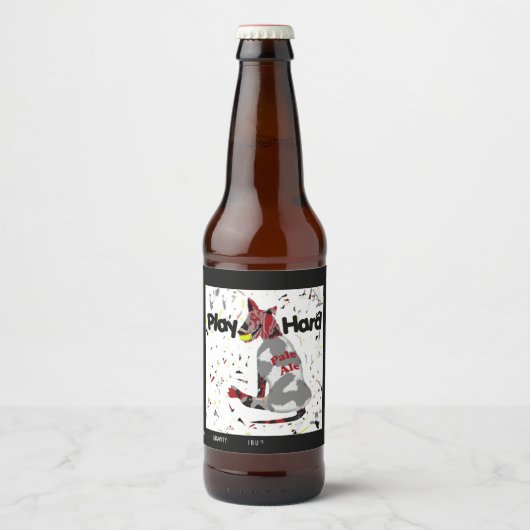 遊懸命名スタイル ビールラベル (正面)