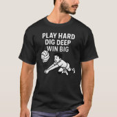 遊懸命掘り深い大勝利 Tシャツ (正面)