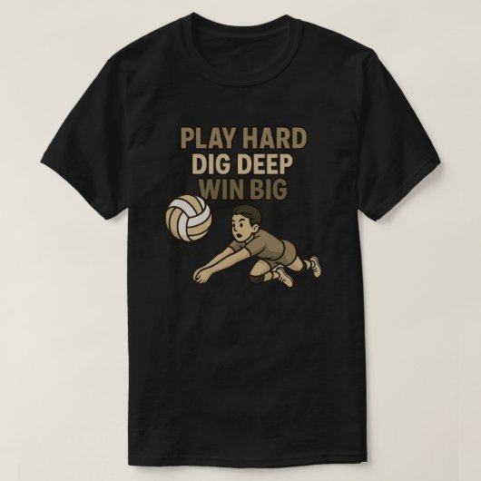 遊懸命掘り深い大勝利 Tシャツ (デザイン正面)