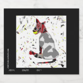 遊懸命空白の ビールラベル (シングルラベル)