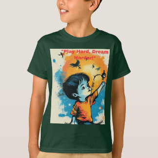 「遊懸命、もっとドリーム!」 Tシャツ