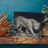 遊戯の虎 フォトプラーク (側面)