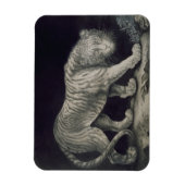 遊戯の虎 マグネット (縦)