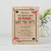 遊戯王のカードで狂ったキノコたち　Save The Date 招待状 (スタンド正面)