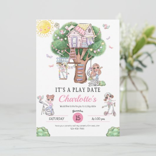 遊招待 招待状 (スタンド正面)