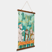 遊日 吊り下げ型タペストリー (傾斜あり)