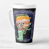 遊星探査機 カフェラテマグ (左アングル)