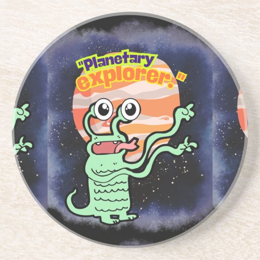 遊星探査機 コースター (正面)