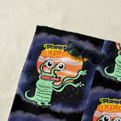 遊星探査機 ビーチタオル (インサイチュ)