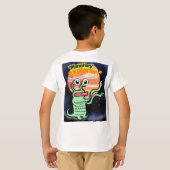 遊星探査機 Tシャツ (裏面フル)