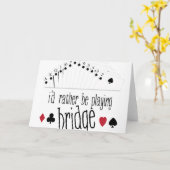 遊橋 カード (黄色い花)