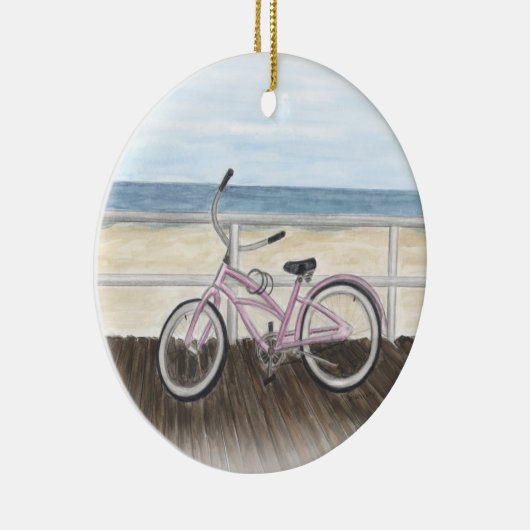 遊歩道のオーナメントのビーチの巡洋艦 セラミックオーナメント (右)