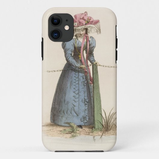 遊歩道の服、Ackermannからのファッションプレートに関して Case-Mate iPhoneケース (裏面)