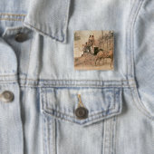 遊歩道のau Bois 缶バッジ (インサイチュ)