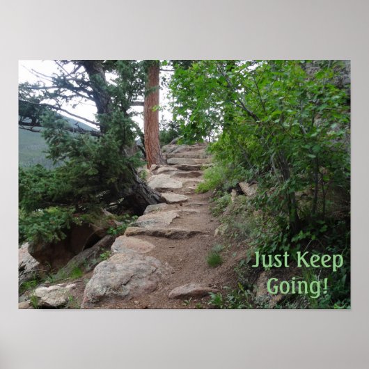 遊歩道は歩かれなくなった。 ポスター (正面)