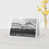 遊歩道 カード (黄色い花)