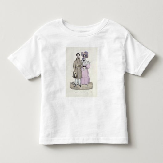 遊歩道Bourgeoise トドラーTシャツ (正面)