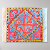 遊牧民の知恵。中央伝統的アジアの芸術 ポスター (正面)