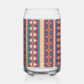 遊牧糸 | パターアステカン缶ガラス ガラス缶 (左)