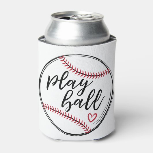 遊球野球パーソナライズされた名番号 – GLS 缶クーラー (缶正面)
