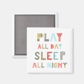 遊終夜眠る マグネット (正面/裏面)