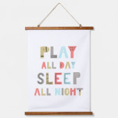 遊終夜眠る 吊り下げ型タペストリー (正面)