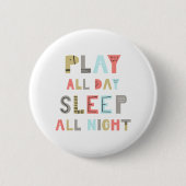 遊終夜眠る 缶バッジ (正面)