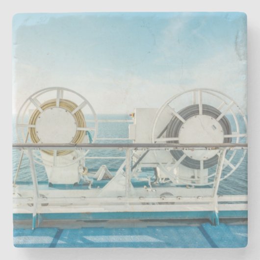 遊航船の柵 ストーンコースター (正面)