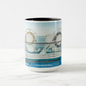 遊航船の柵 マグカップ (中央)