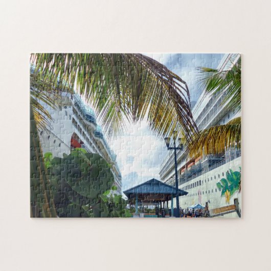 遊航船の横 ジグソーパズル (横)