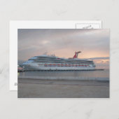 遊航船の郵便はがき ポストカード (正面/裏面)