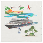 遊航船 ファブリック (クローズアップ)